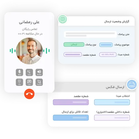 پشتیبانی از کانالهای ارتباطی مختلف